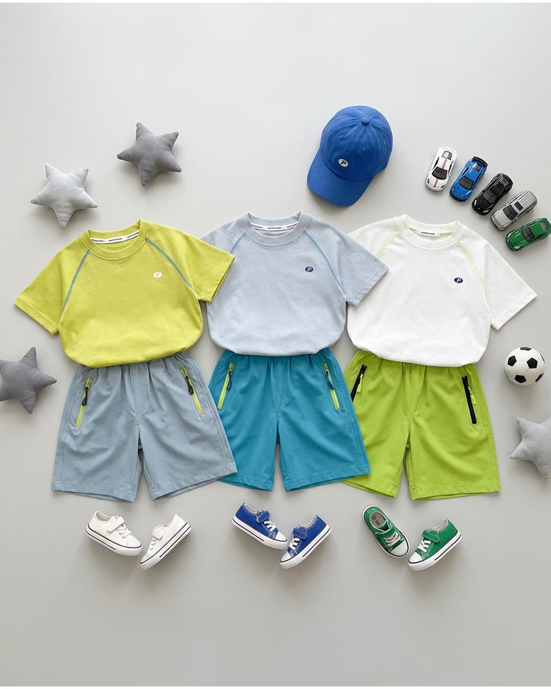 🏃‍♂️ ワンポイントロゴ半袖Tシャツハーフパンツセットアップ ☀️

夏休みを元気いっぱいに過ご