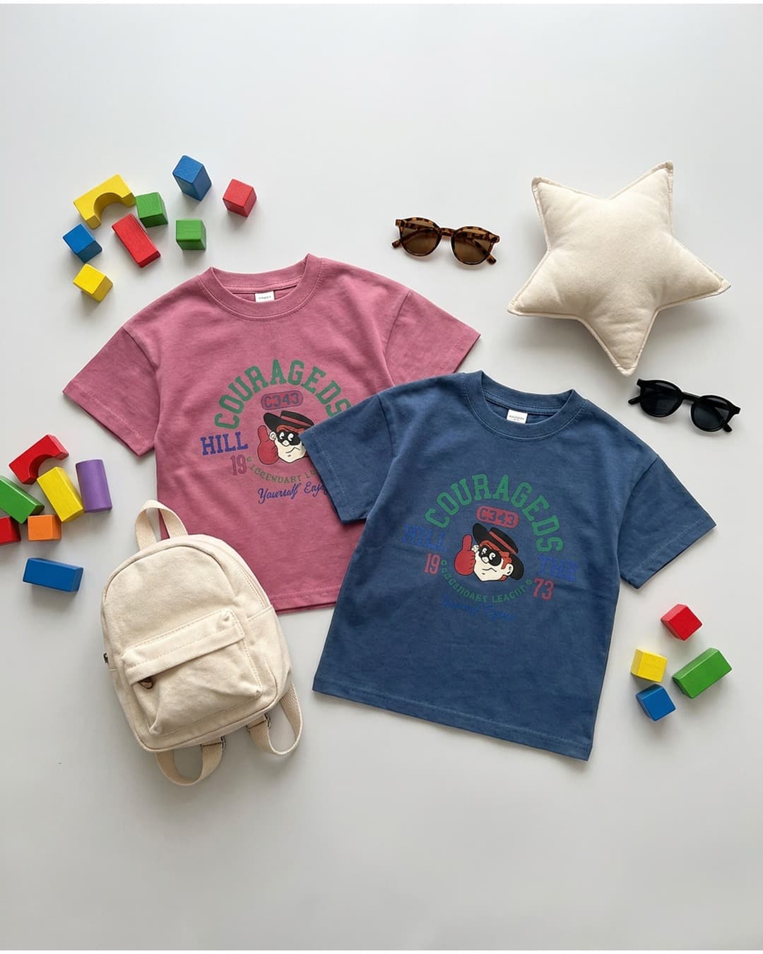 😎 サングラスキャラクタープリント半袖Tシャツ 👕

元気いっぱいに夏休みを楽しめる、キャッチー